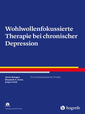 cover image of Wohlwollenfokussierte Therapie bei chronischer Depression